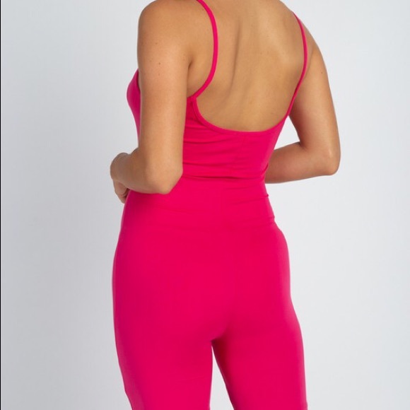 Black Seamless Cami Romper - Picture 2 of 2